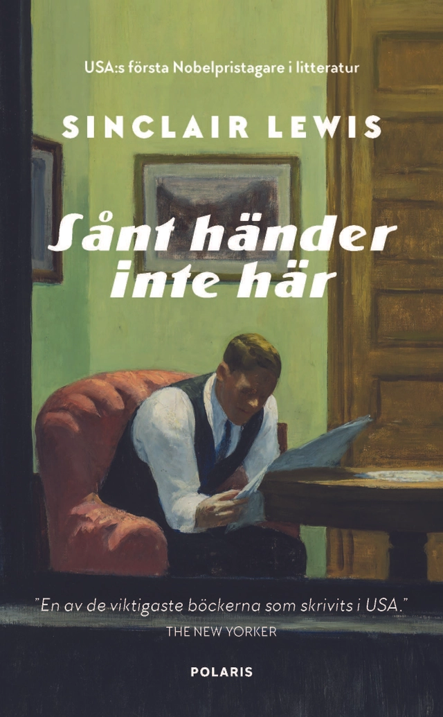 Sånt händer inte här; Sinclair Lewis; 2018