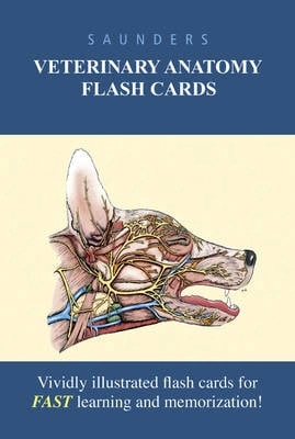Saunders Veterinary Anatomy Flash Cards; Saunders; 2009