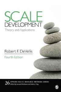 Scale development : theory and applications; Robert F. DeVellis; 2017
