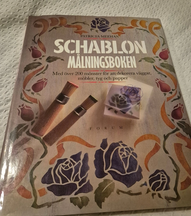 Schablonmålningsboken; Patricia Meehan; 1995