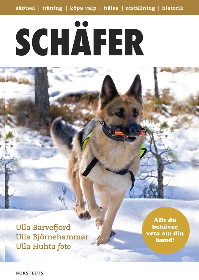 Schäfer : det mesta du behöver veta om din hund; Ulla Barvefjord, Ulla Björnehammar; 2011