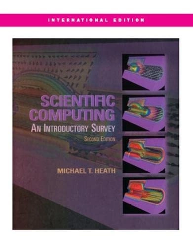 Scientific Computing (Intl Ed); Michael T. Heath; 2005