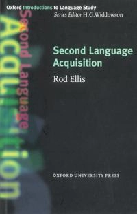 Second language acquisition; Rod Ellis; 1997