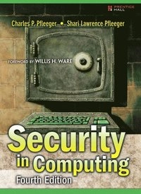 Security in computing; Charles P. Pfleeger; 2007