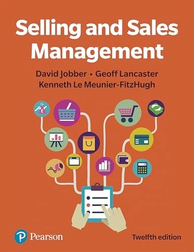 Selling and sales management; David Jobber; 2025