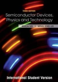 Semiconductor Devices; Simon M. Sze; 2012