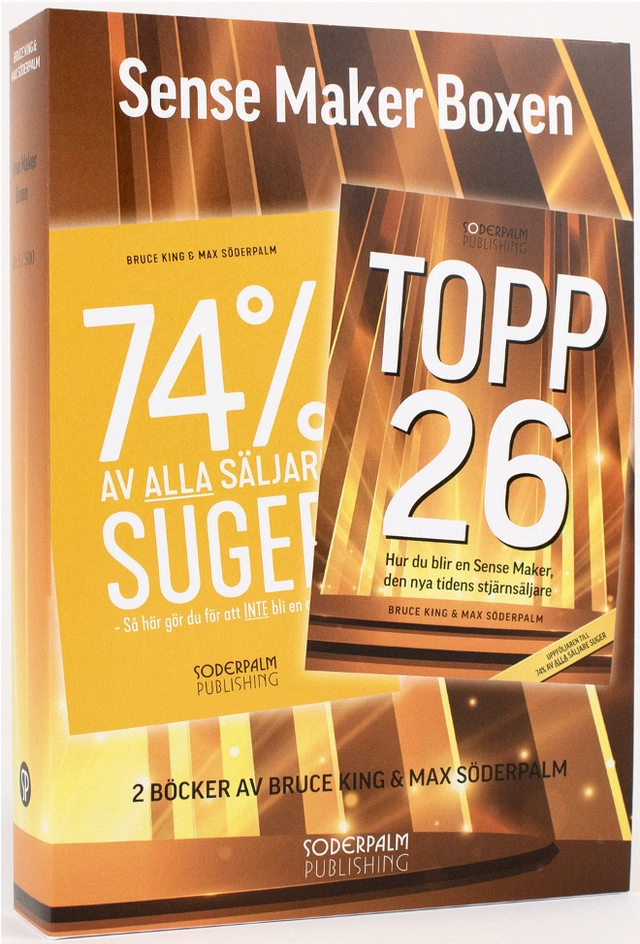 Sense Maker Boxen - 2 böcker av Bruce King och Max Söderpalm; Bruce King, Max Söderpalm; 2025