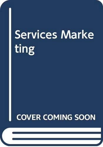 Services marketing; Valarie A. Zeithaml; 1996