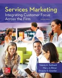 Services marketing : integrating customer focus across the firm; Valerie A. Zeithaml; 2018