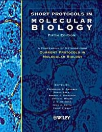 Short Protocols in Molecular Biology, 5th Edition, 2 Volume Set; Frederick M. Ausubel; 2002