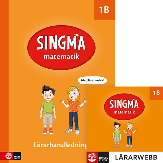 Singma matematik 1B Lärarhandledning med lärarwebb; Pia Agardh, Yeap Ban Har, Josefine Rejler; 2017