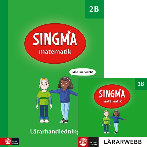 Singma matematik 2B Lärarhandledning med lärarwebb; Pia Agardh, Josefine Rejler, Yeap Ban Har; 2018