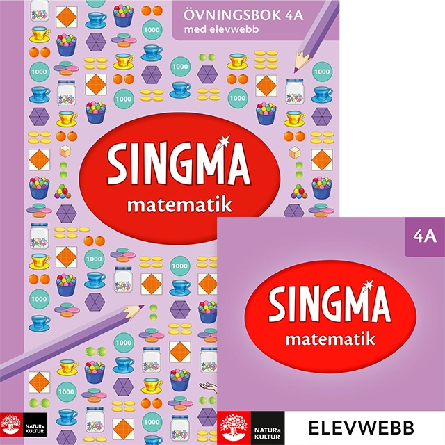 Singma matematik 4A Övningsbok med elevwebb; Ban Har Dr Yeap, Pia Agardh, Josefine Rejler; 2019