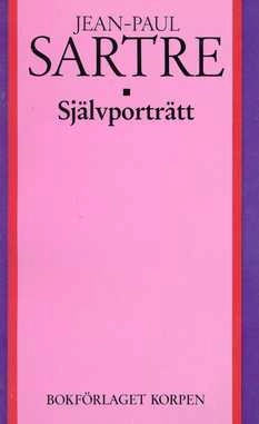 Självporträtt; Jean-Paul Sartre; 1987