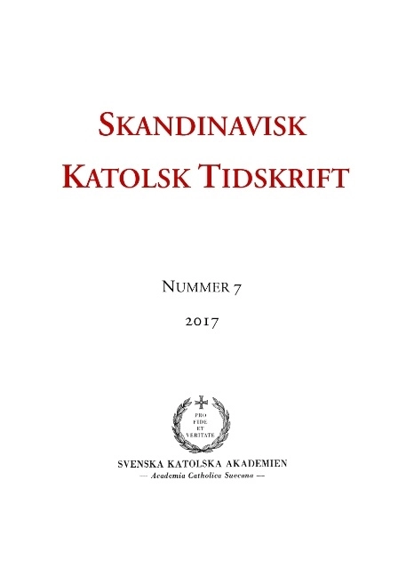Skandinavisk katolsk tidskrift 7(2017); Erik Persson; 2017