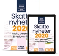 Skattenyheter 2020; Karin Fyhr, Thomas Norrman, Cecilia Stuart Bouvin, Anna Molin; 2019