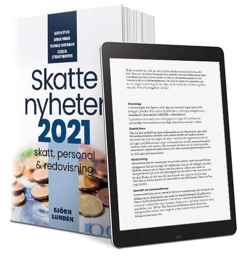 Skattenyheter 2021; Karin Fyhr, Thomas Norrman, Cecilia Stuart Bouvin, Anna Molin; 2020