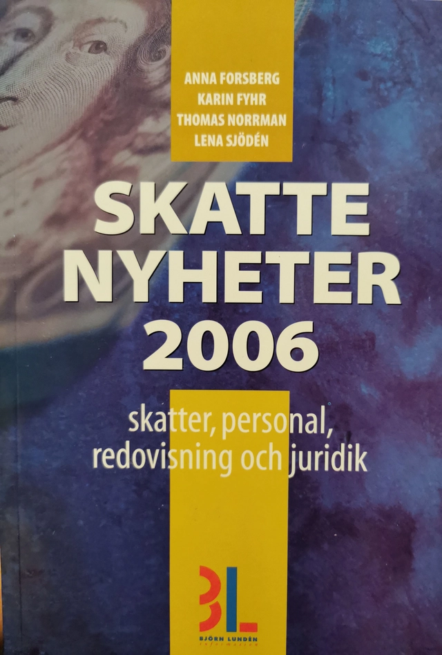 Skattenyheter; Anna Forsberg; 2005