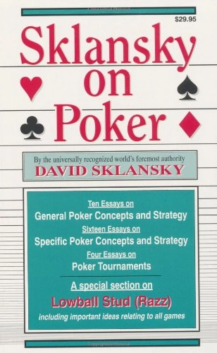 Sklansky on Poker; David Sklansky