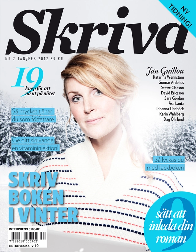 Skriva 2(2012) Skriv boken i vinter; Per Adolfsson, Martin Karlsson; 2011