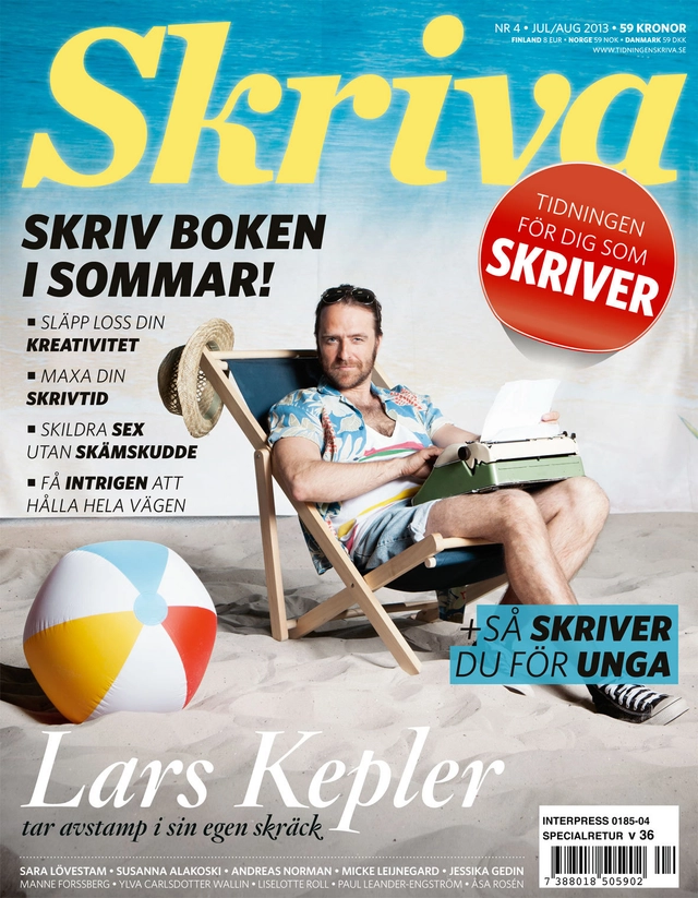 Skriva 4(2013) Skriv boken i sommar!; Per Adolfsson, Martin Karlsson; 2012