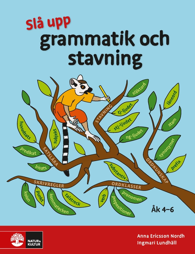 Slå upp grammatik och stavning åk 4-6; Ingmari Lundhäll, Anna Ericsson-Nordh; 2018