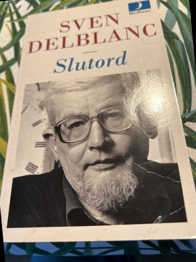 Slutord; Sven Delblanc; 1992