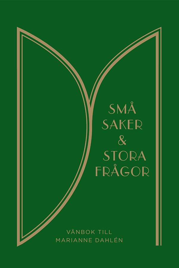 Små saker och stora frågor : Vänbok till Marianne Dahlén; Filippo Valguarnera, Bruno Debaenst, Kjell Å Modéer; 2026