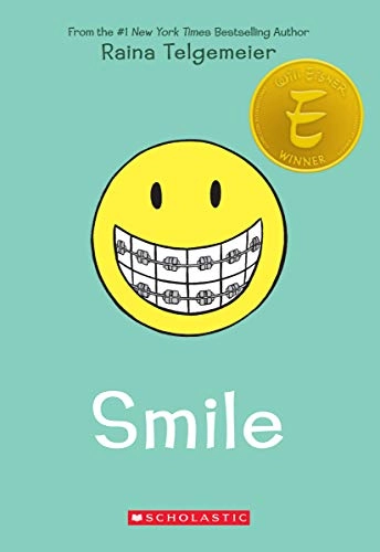 Smile; Raina Telgemeier; 2020