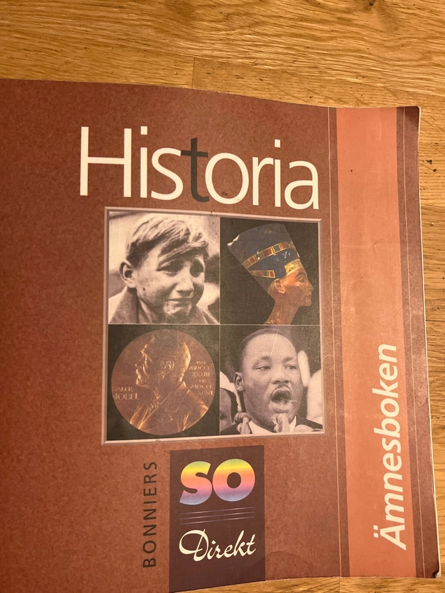 SO Direkt Historia Ämnesboken; Bengt Almgren, Hans Tillman, Hans Thorbjörnsson; 1999