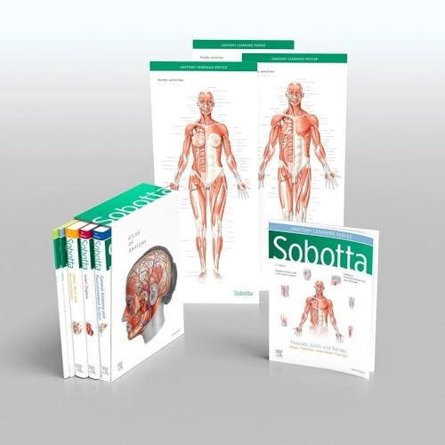 Sobotta Atlas of Anatomy, Package, 17th ed., English/Latin; Friedrich Paulsen, Jens Waschke; 2023