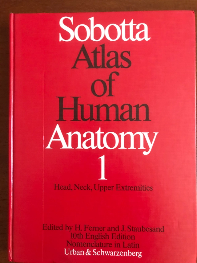Sobotta Atlas of human anatomy; Johannes Sobotta; 1982