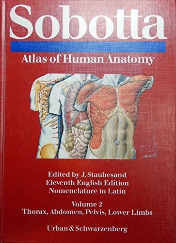 Sobotta Atlas of human anatomy · Thorax, abdomen, pelvis, lower limbs, Vol. 2; Johannes Sobotta, Jochen Staubesand; 1989