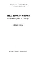 Social Contract Theories; Vicente Medina; 1990
