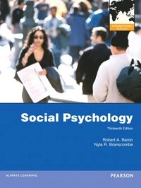 Social psychology; Robert A. Baron; 2012