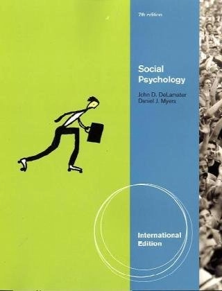 Social psychology; John D. DeLamater; 2011