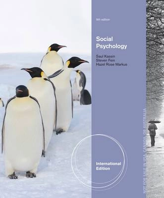 Social psychology; Saul M. Kassin; 2014