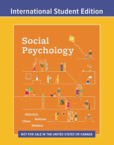 Social psychology; Thomas Gilovich; 2024