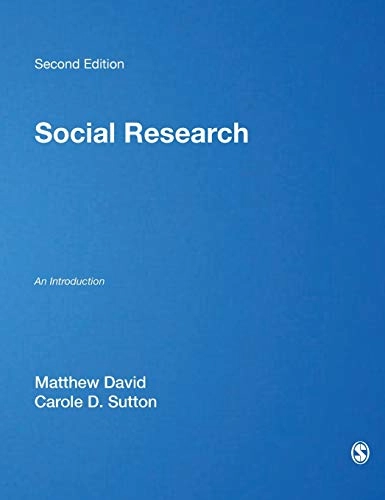 Social research : an introduction; Matthew David; 2010
