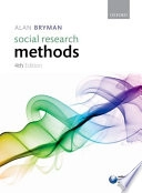 Social Research Methods; Alan Bryman; 2012