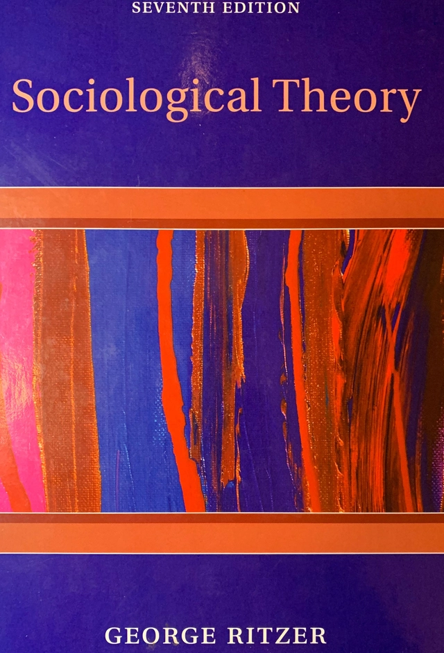 Sociological theory; George Ritzer; 2008