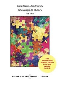 Sociological theory; George Ritzer; 2014