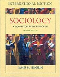 Sociology; James M. Henslin; 2004