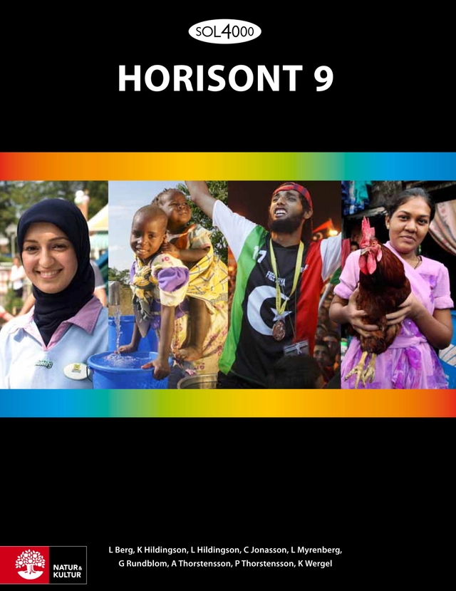 SOL 4000 Horisont 9 Elevbok; Leif Berg, Kaj Hildingson, Christer Jonasson, Ludvig Myrenberg, Gunilla Rundblom, Anna-Britta Thorstensson, Per Thorstensson, Karin Wergel; 2013