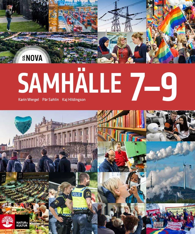SOL NOVA Samhälle 7-9; Karin Wergel, Pär Sahlin, Kaj Hildingson; 2023