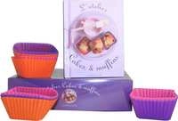 Söta & matiga muffins - presentbox med silikonformar; Sacha Maris; 2012