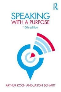 Speaking with a purpose; Arthur Koch; 2018