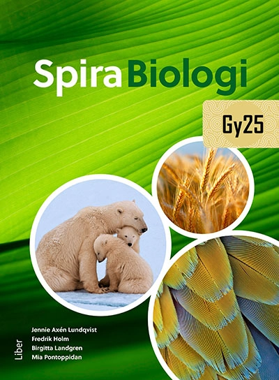 Spira Biologi nivå 1; Jennie Axén Lundqvist, Fredrik Holm, Birgitta Landgren, Mia Pontoppidan; 2025
