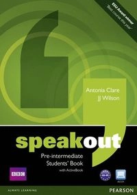 Spkout Pre-Int Sbk DVD/AB pk; Antonia Clare, J Wilson; 2011