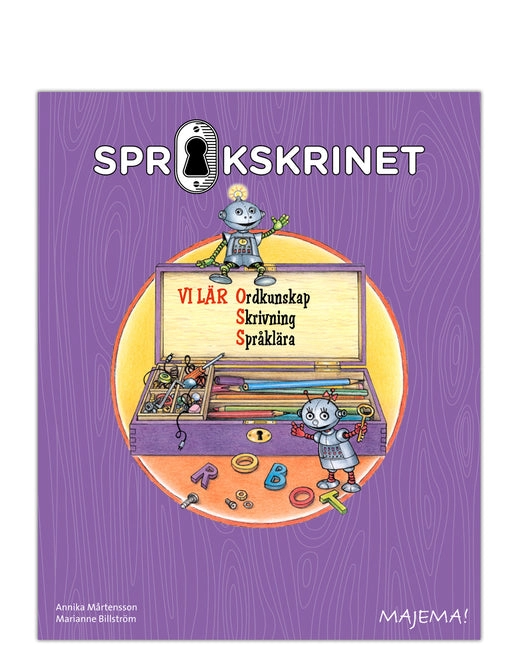 Språkskrinet Robot grundbok åk 1; Annika Mårtensson, Marianne Billström; 2016
